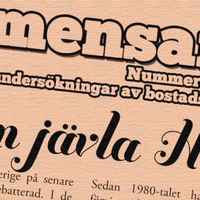 Kvartersbladet "Gemensamt!" nr 2/2011 Kvartersbladet "Gemensamt!" nr 2/2011