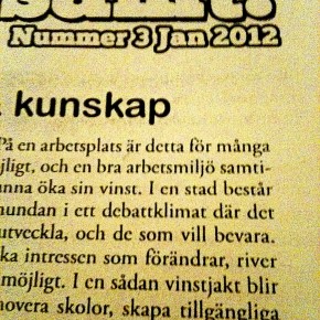 Kvartersbladet Gemensamt! (nr 3/jan 2012) Kvartersbladet Gemensamt! (nr 3/jan 2012)