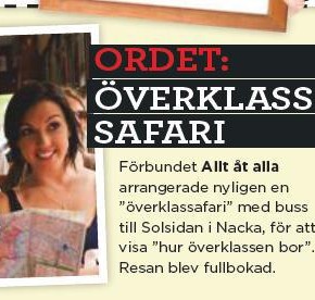 Överklassafari: Hängde du med i svängarna? Överklassafari: Hängde du med i svängarna?