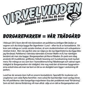 Virvelvelvindenbladet nr 32 (sommaren 2012) klart Virvelvelvindenbladet nr 32 (sommaren 2012) klart