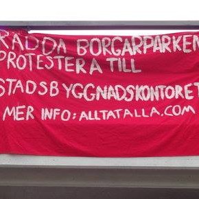Detta kan DU göra för att stoppa bygget i Borgarparken Detta kan DU göra för att stoppa bygget i Borgarparken