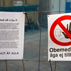 Uppsala - Obemedlade äga ej tillträde Uppsala - Obemedlade äga ej tillträde
